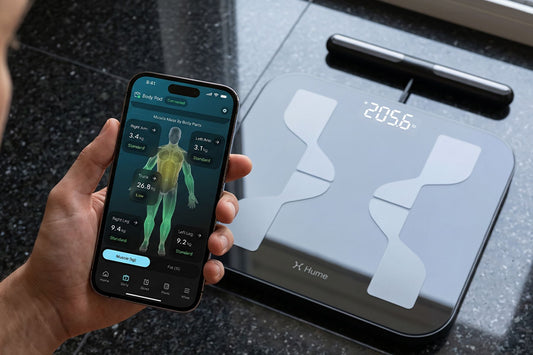 Hume Pod 2.0 with body-composition results in the companion app